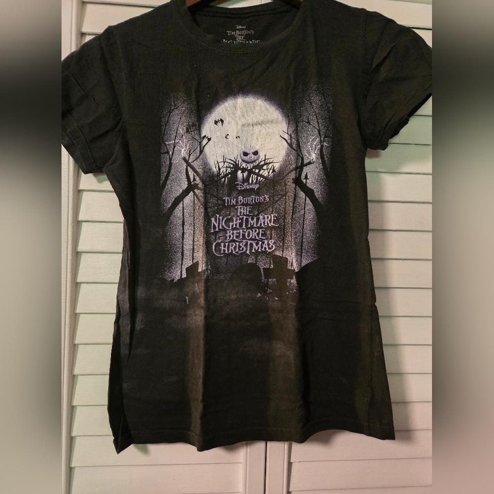 Disney Black Nightmare Before Christmas Tee